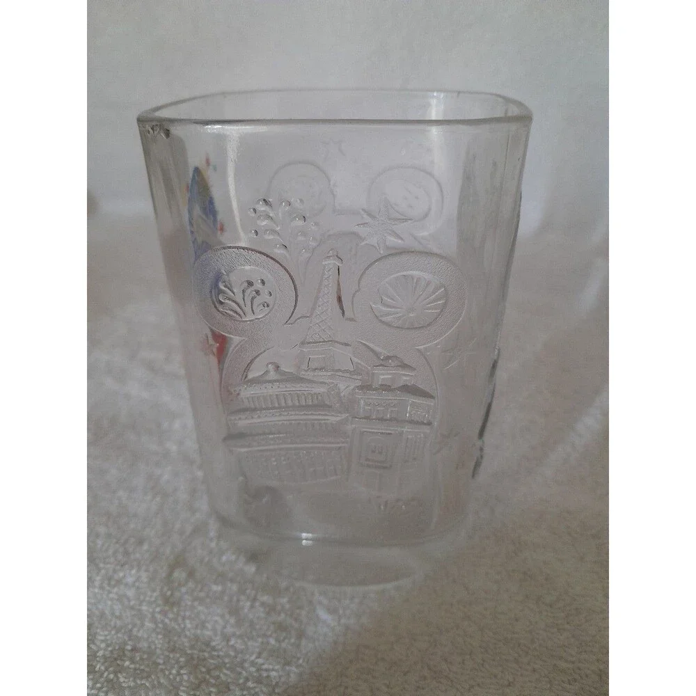 Disney  Mickey Mouse collectible glass